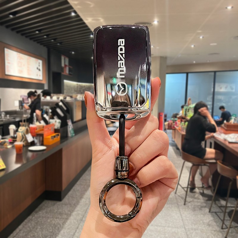 马自达3昂克赛拉钥匙套2024款cx5阿B特兹cx50行也cx4汽车cx30壳女