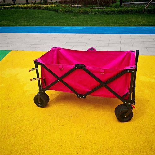 露营推车营地拖车折叠户外超大手推野餐摆摊买X菜小拉车野营