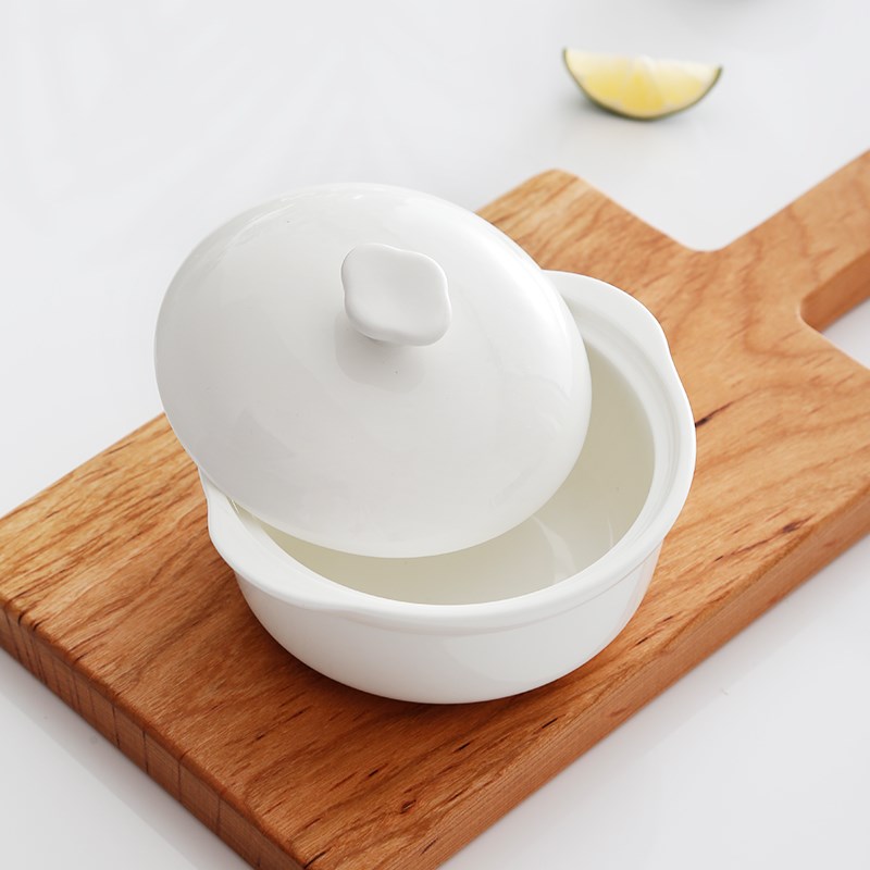 骨瓷炖盅汤盅陶瓷带盖补品汤碗炖罐隔水盅小炖盅燕窝W汤煲炖汤陶