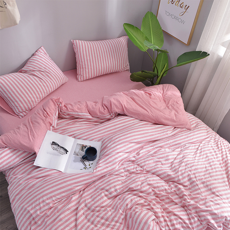 全棉天竺棉被e套定做针织纯棉180*220单双人230*230被罩单件床品