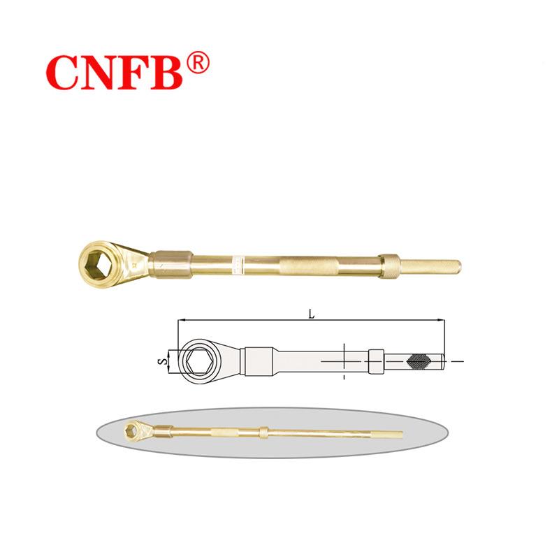 天津桥手安全防防爆工具爆工具 加力扳速 防防爆快加力扳手 T8180