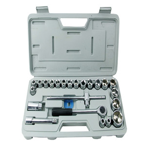 套筒套装 25件套组合工具套装 套筒扳手组套汽修套筒五金工具套装