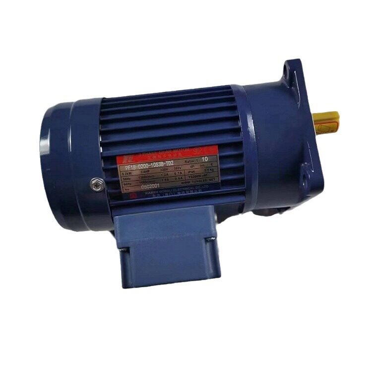 厦门东历电机PF32-0400-120S3-IP55台湾东力750W三相立式附刹车