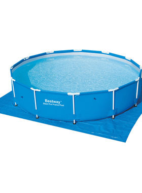 Bestway 58003水池地布 防尘保护水池地布 4.88m × 4.88m