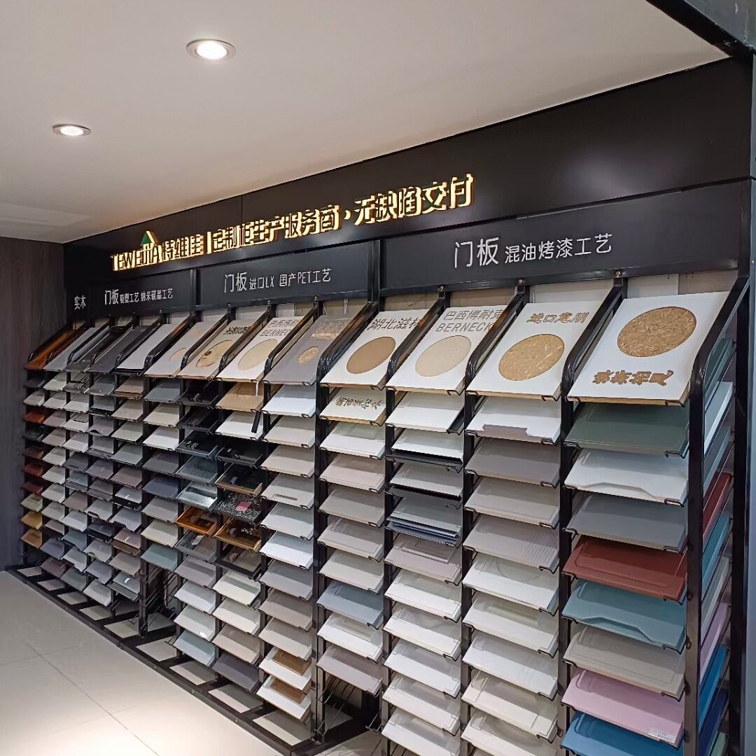 橱柜门板展示架30*40色卡展示架子瓷砖展架铝扣板天花色板展示架