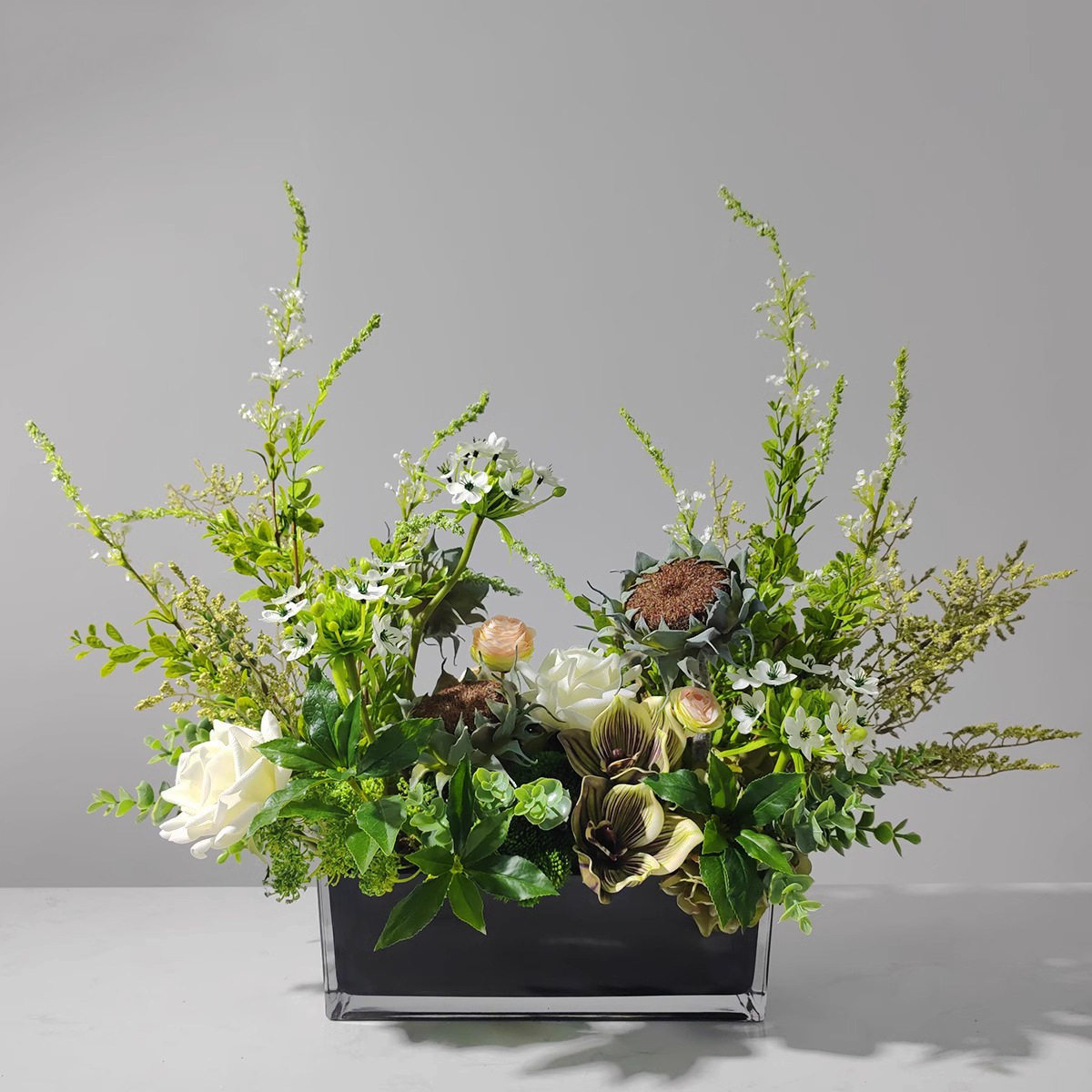 假花仿真花商务会议室桌面摆件花瓶花束茶几装饰酒店餐厅桌花摆花,橡塑材料及制品,其他塑料制品,淘宝优惠券,粉丝福利购,淘宝优惠卷