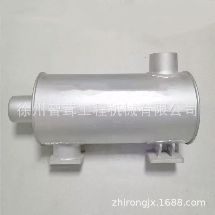 徐工XSM220  XS202  222J压路机上柴D6114发动机消声器  排气管