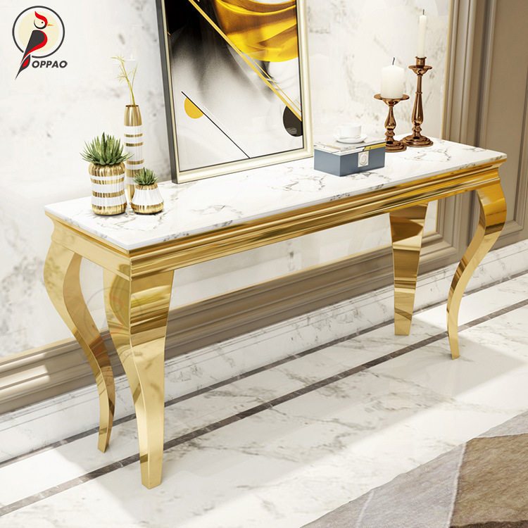 轻奢玄关桌欧式长条不锈钢置物架大理石隔断玄关柜简约时尚玄关台,鲜花速递/花卉仿真/绿植园艺,其它园艺用品,淘宝优惠券,粉丝福利购,淘宝优惠卷