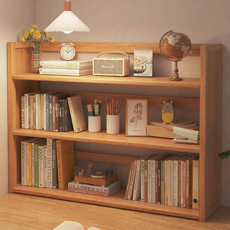 桌面置物架桌上书架办公室工位分多层收纳家用书桌小型实木板rω