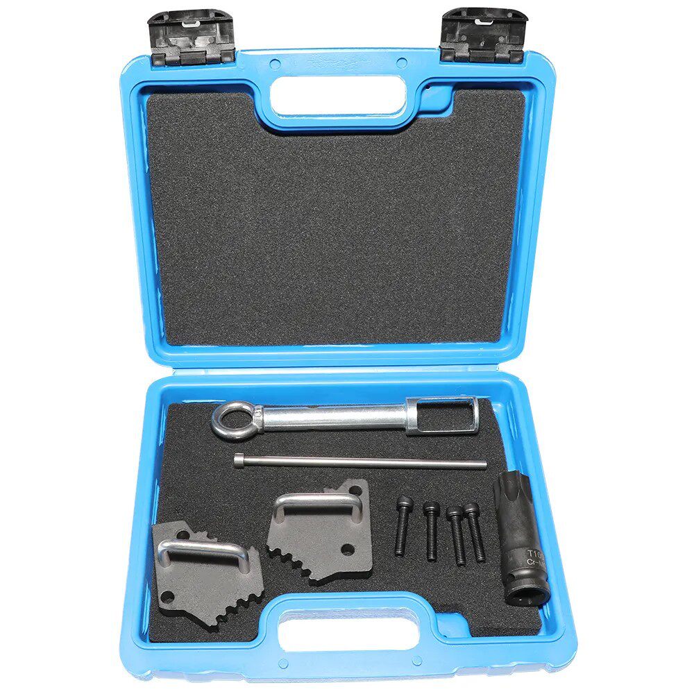 梅赛德斯奔驰M276带T100发动机正时工具链轮固定拆卸器带燃油喷嘴