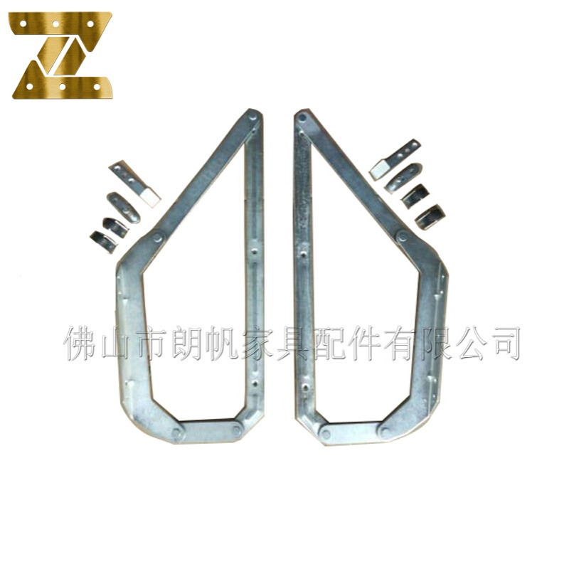 抽拉沙发变床五金 折叠伸缩床抽屉铰 沙发底座隐藏铰链 家具配件