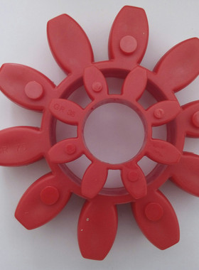 替代KTR ROTEX GS38外径80内径38高18梅花形缓冲减震垫弹性体圈