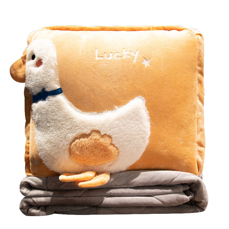 抱枕被子两用加厚毯子午睡办公室枕头被空调汽车载U靠枕折叠二合,居家布艺,抱枕被,淘宝优惠券,粉丝福利购,淘宝优惠卷