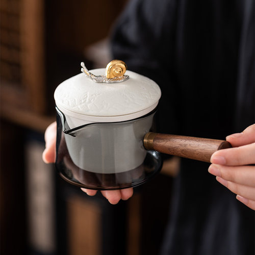 玻璃旅行茶具f套装户外随身露营单人便捷式个人泡茶快客杯一壶三