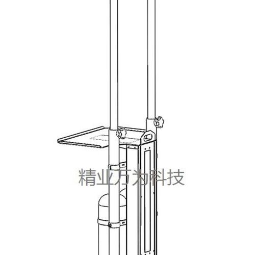 综合医疗b台车 监护仪支架 注射泵输液架推车 多功能治疗支架推车