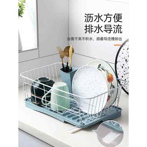 厨房沥水碗架碗筷架碗柜置物架沥碗架沥J水架置物架碗碟餐具收纳