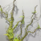 仿真森系苔藓树藤造景植物枯树枝B可弯曲造型爬藤装 饰青苔假藤蔓