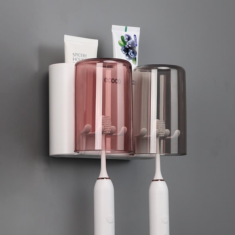 电动牙刷置物架壁挂式免打孔牙膏牙D刷收纳架子沥水漱口杯套装三,家庭/个人清洁工具,牙刷架/牙具座,淘宝优惠券,粉丝福利购,淘宝优惠卷