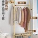 衣架落地立式 卧室挂衣架可移动z推拉衣架带轮轻奢晾衣架简易衣帽