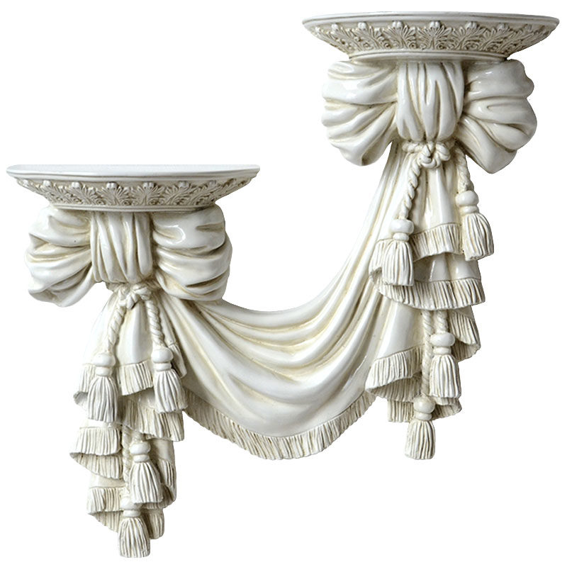 欧式置物架装饰架创意搁板时尚壁A挂架客厅卧室浴室墙面隔板置物