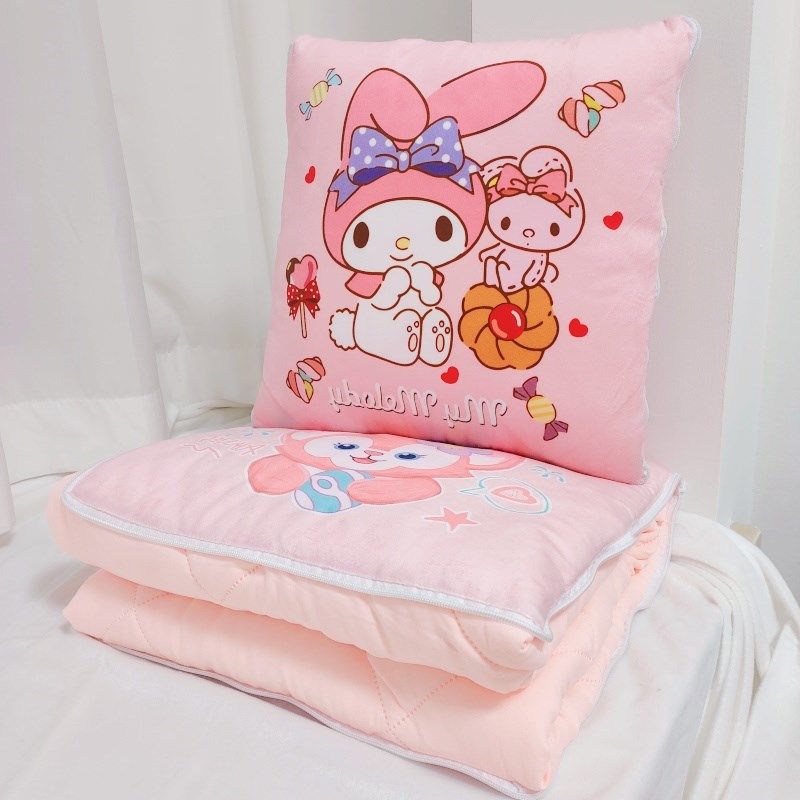 库洛米抱枕被子两k用多功能空调被汽车上午睡枕头二合一车载埃尔,居家布艺,抱枕被,淘宝优惠券,粉丝福利购,淘宝优惠卷