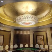 修金铂纸酒店别墅贴金泊萡纸500张 天花吊顶s装 件 饰贴金 金箔纸装
