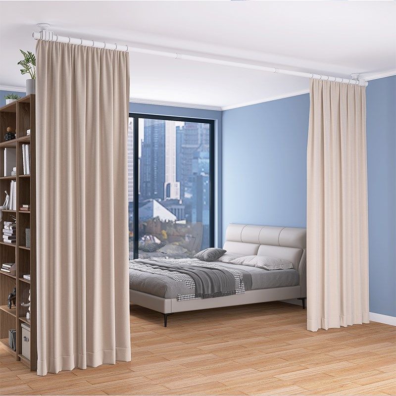 空调门帘隔断帘防冷气直吹v隔离挡风免打孔卧室客厅房间遮床挡屏,居家布艺,门帘,淘宝优惠券,粉丝福利购,淘宝优惠卷