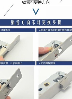 室内门锁断桥门锁大j门锁具整套9225/9230/9235带钥匙老款白色把