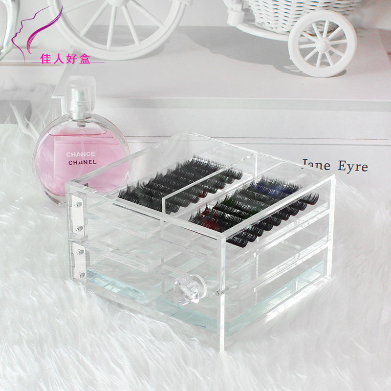 睫毛收纳盒嫁接假l睫毛收纳亚克力日式睫毛展示板工具美睫睫毛展,收纳整理,桌面收纳盒,淘宝优惠券,粉丝福利购,淘宝优惠卷