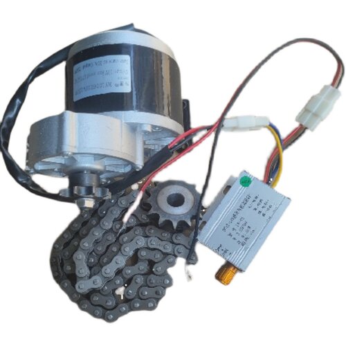 12V250W直流变速电机撒施肥机蓬化机无级变速自动切Y刀套装切断机