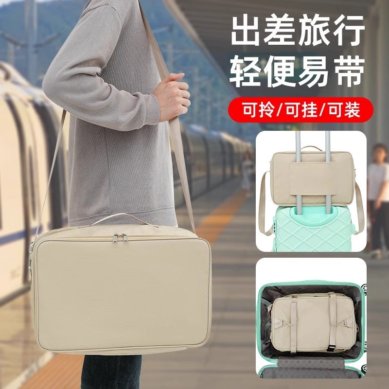 【行李箱打开变衣柜】旅行收纳包悬挂衣物收纳Q袋分层可折衣柜收