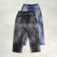 水洗泼墨做旧牛仔裤 现货 25AW DENIM PANTS ANCELLM TAPARED