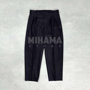TROUSERS TRDT1801 PLRY. TWILL双褶休闲西裤 25AW 现货 长裤 WTAPS