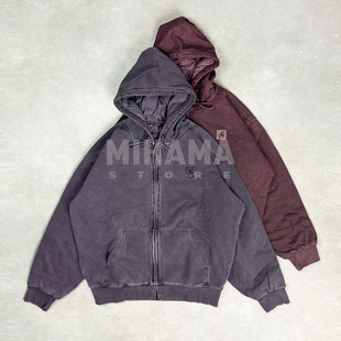 Jacket卡哈特水洗夹棉帽衫 现货 Vista Hooded 夹克25AW Carhartt