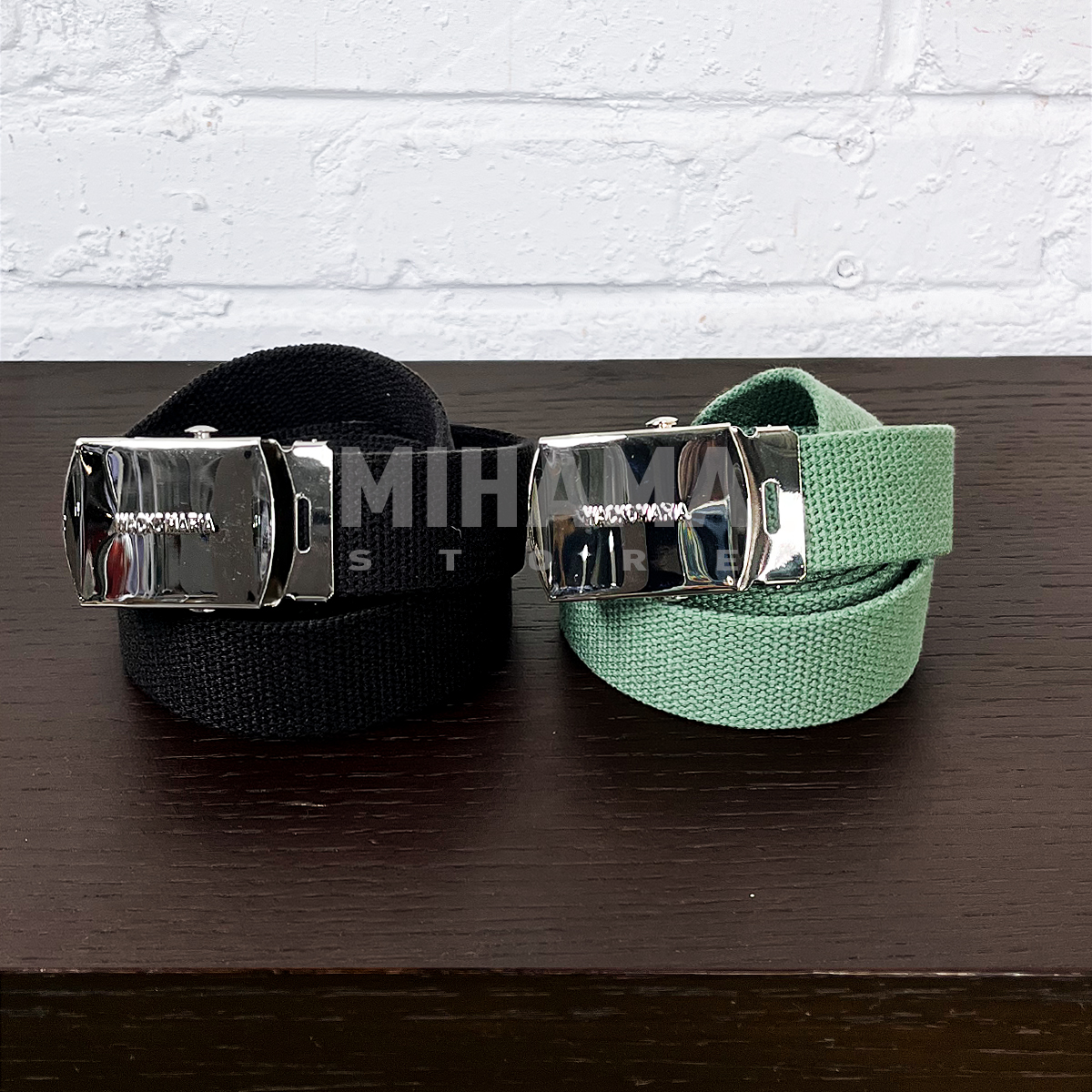 WACKOMARIA编织皮带腰带25AW