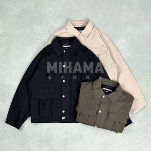 NEIGHBORHOOD 夹克外套 UTILITY 四袋工装 25AW JACKET 现货
