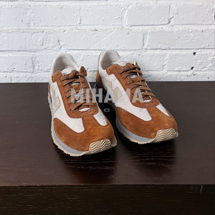 现货 VISVIM FKT RUNNER V底 复古拼接经典运动跑鞋 25AW
