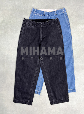 现货 Nanamica Wide Denim Pants 日产丹宁水洗复古牛仔裤 26SS