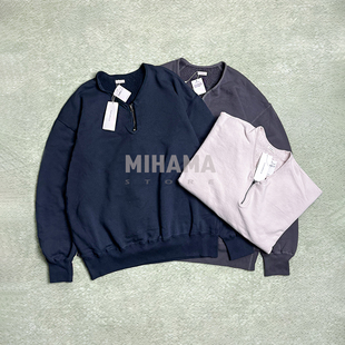 现货折扣Nanamica Reversible Half Zip Sweat半拉链双面卫衣25SS