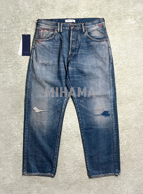 现货 ANACHRONORM REGULAR TAPERED 5P PANTS 水洗牛仔裤25AW