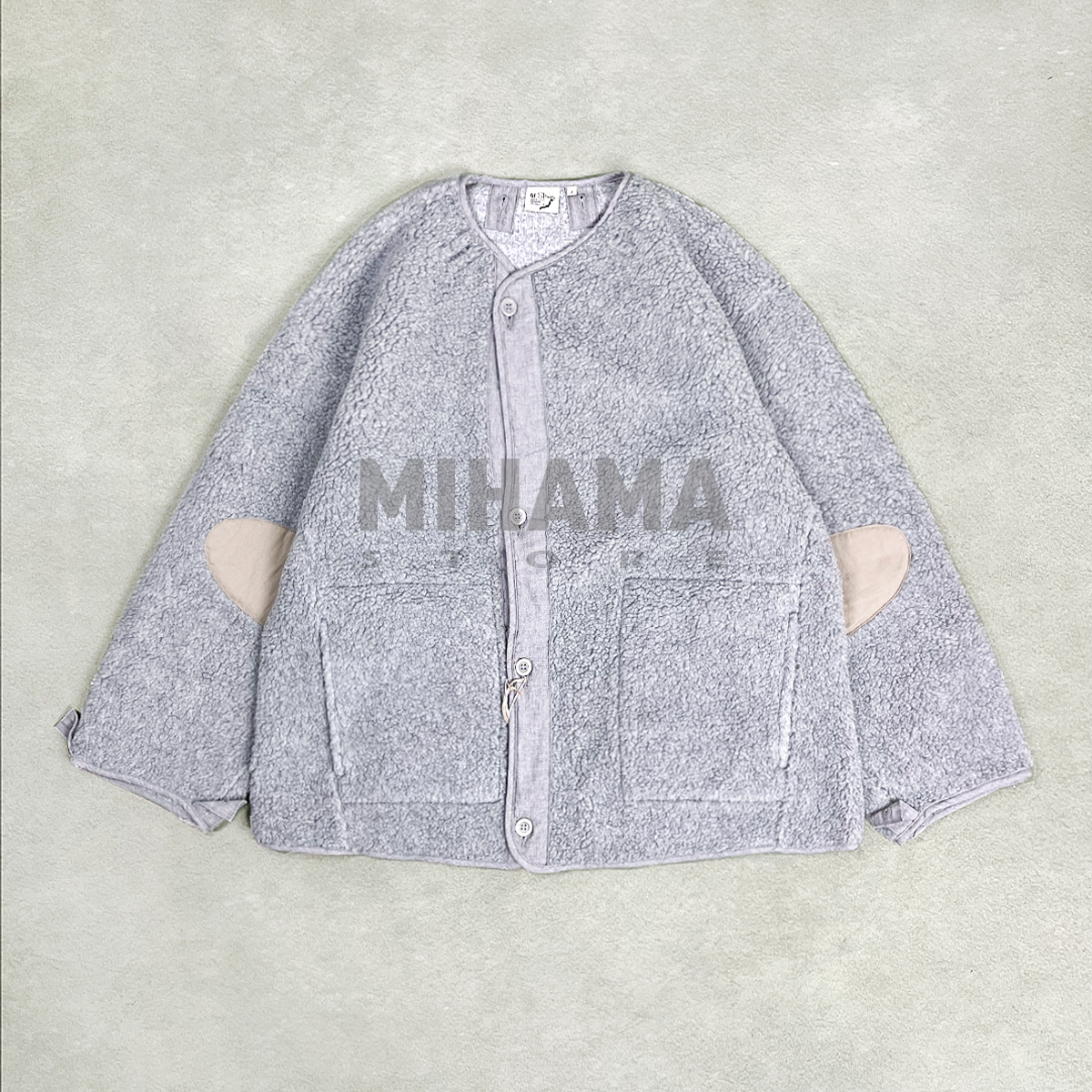 复古保暖休闲羊羔毛内胆夹克外套