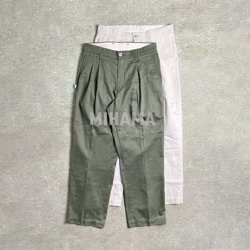 双折休闲裤余文乐25SS