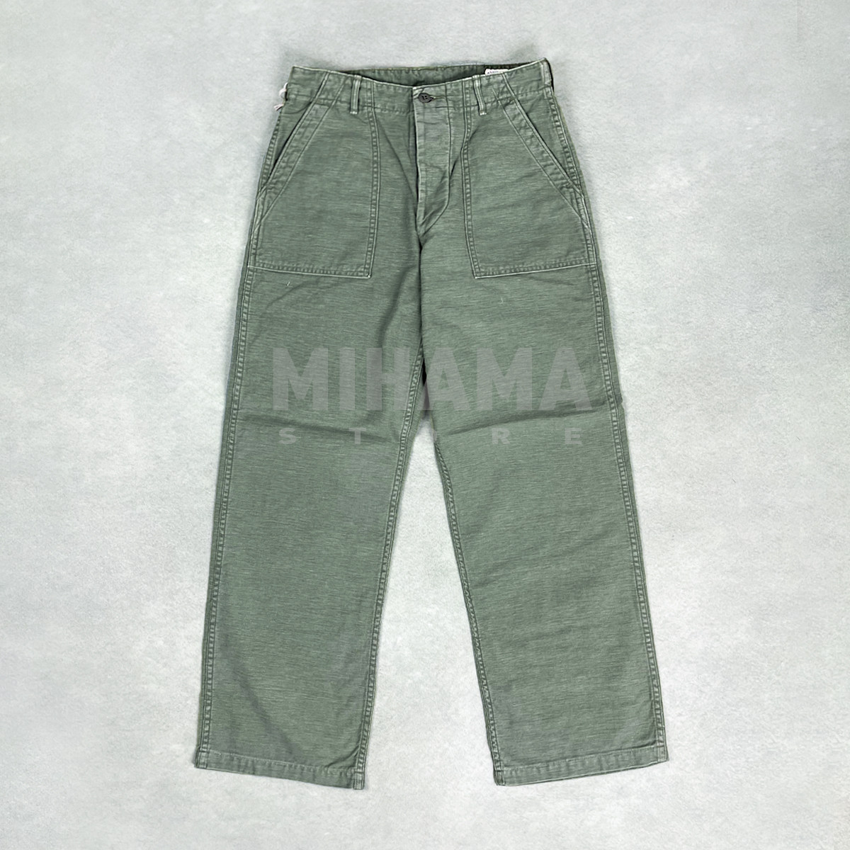 现货 ORSLOW US ARMY FATIGUE OG107 5002复古休闲直筒工装裤26SS