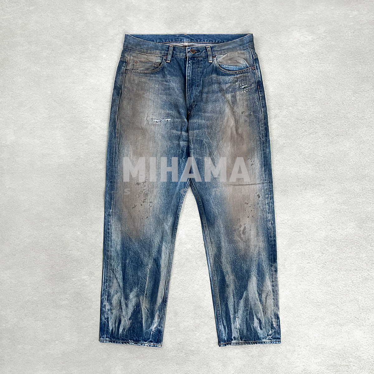 MADNESS日产油污做旧牛仔裤25AW