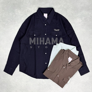 CORNERS 现货 衬衫 FOUR 太极翅膀刺绣口袋长袖 26SS VISVIM