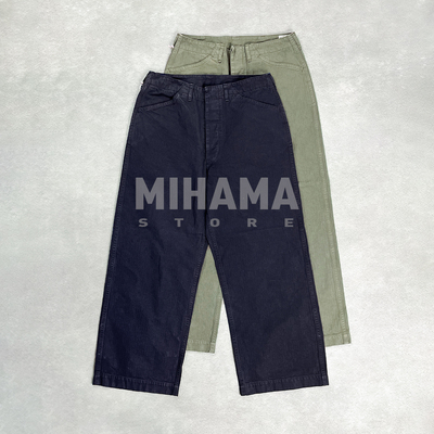 ORSLOW人字纹宽松工装裤