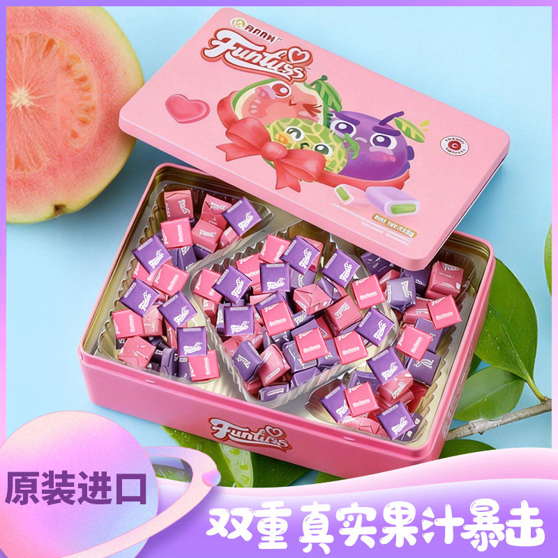【官方旗舰正品】欢特思进口双果蜜语软糖富含维C袋装糖果番石榴,零食/坚果/特产,软糖/果味糖/凝胶糖果,淘宝优惠券,粉丝福利购,淘宝优惠卷