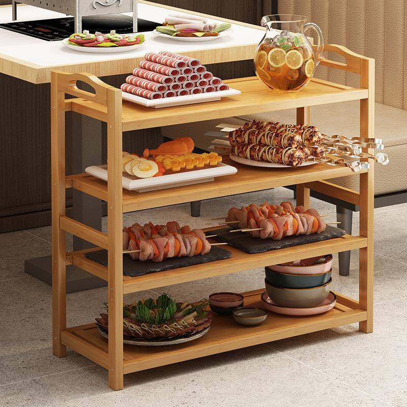 菜架火锅店厨房放菜品层架商用饭店摆蔬菜盘实木多层置物架子,厨房/烹饪用具,抹布架/厨房清洁收纳架,淘宝优惠券,粉丝福利购,淘宝优惠卷