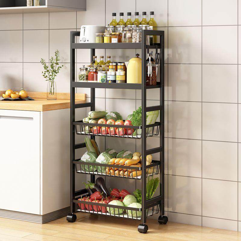 多层菜架移动水果蔬菜厨房落地收纳架储物小推车火锅收纳架子加厚,厨房/烹饪用具,抹布架/厨房清洁收纳架,淘宝优惠券,粉丝福利购,淘宝优惠卷
