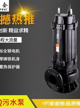 BWQ/BQW污水泵上海款潜污泵防爆潜水泵建筑工程潜水排污泵